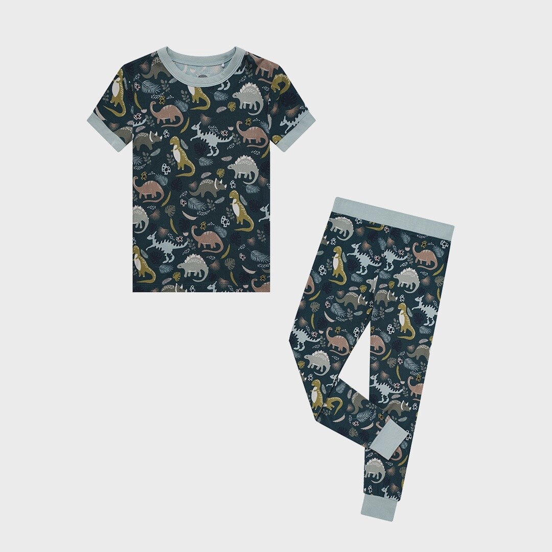 Prehistoric Dinosaur 2Pc Pajama Set