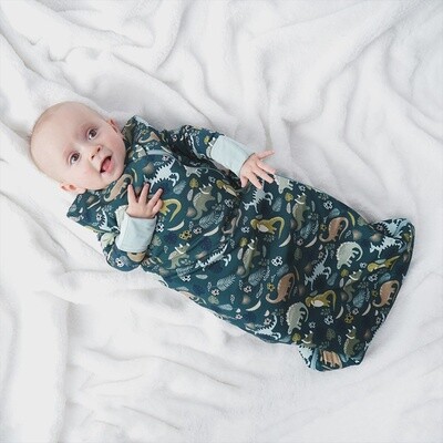 Dark Dino Bamboo Sleep Bag