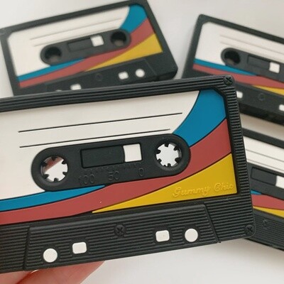 Cassette Tape Teether with Clip - Limited Edition