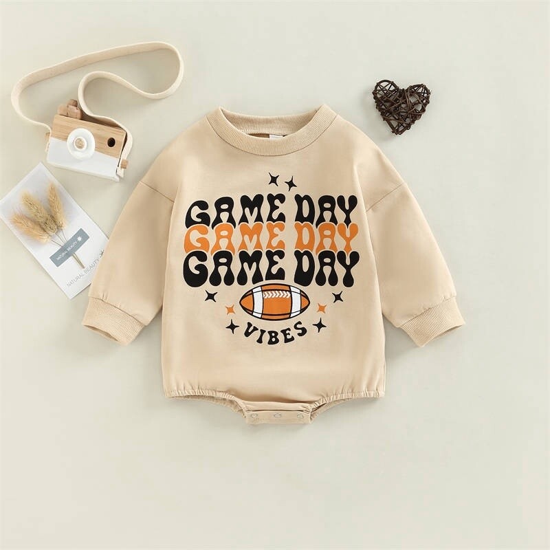 Game Day Sweatshirt Onesie