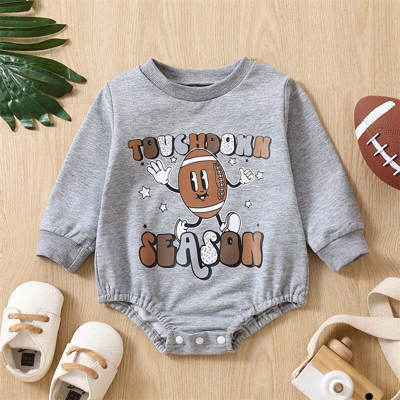 Touchdown Season Sweatshirt Onesie