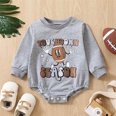 Touchdown Season Sweatshirt Onesie