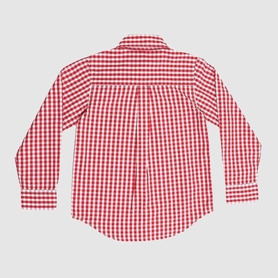 Shelby Red Checkered Shirt