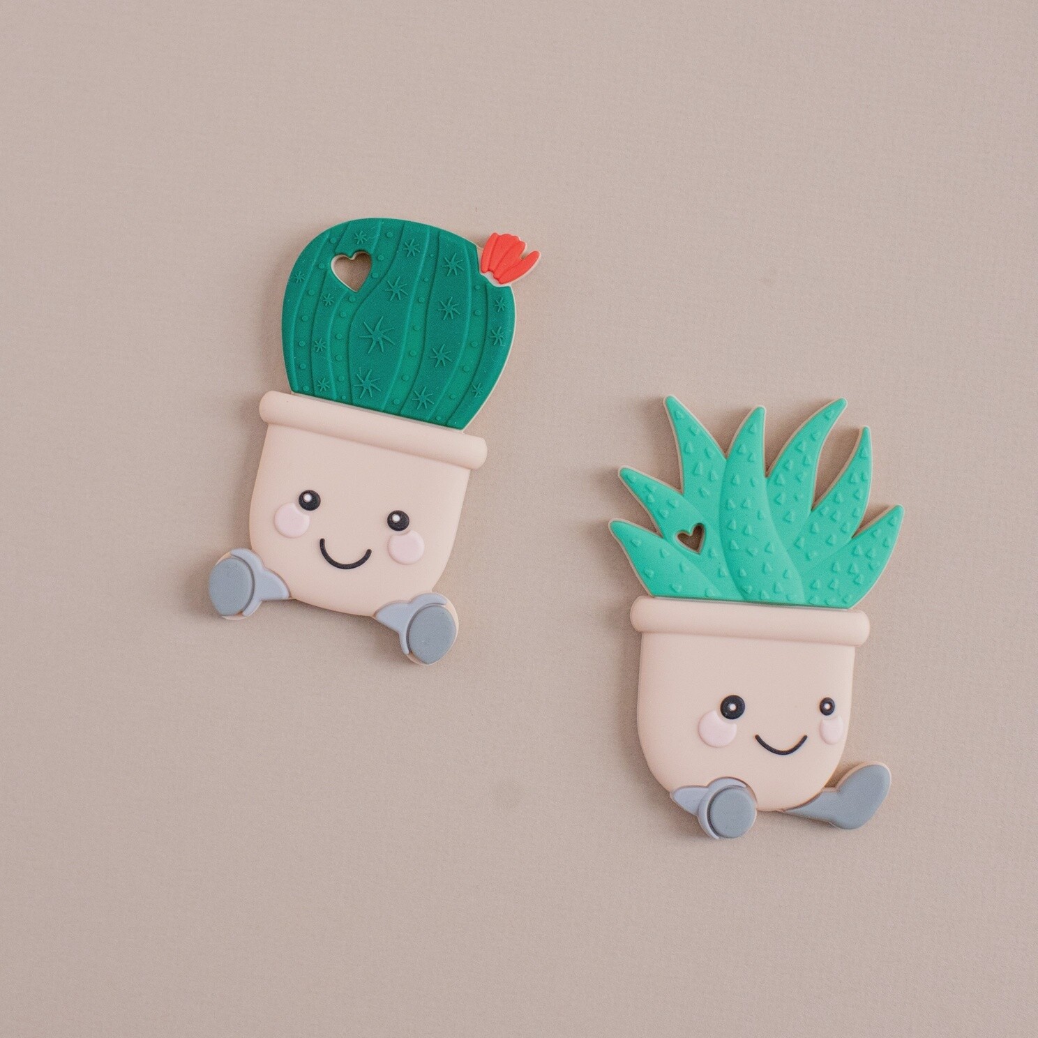 Cactus Silicone Teether