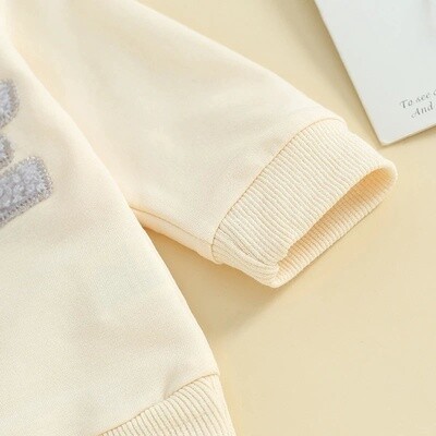 LOVE Chenille Letters Baby/Toddler Loungewear Set