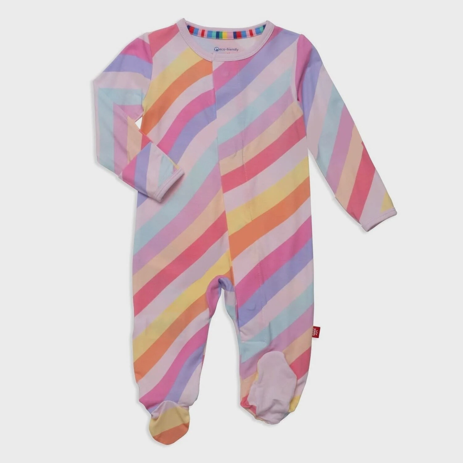 Pink Shine Modal Magnetic Parent Favorite Footie