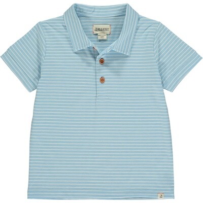 Sky/White Polo HB1252d