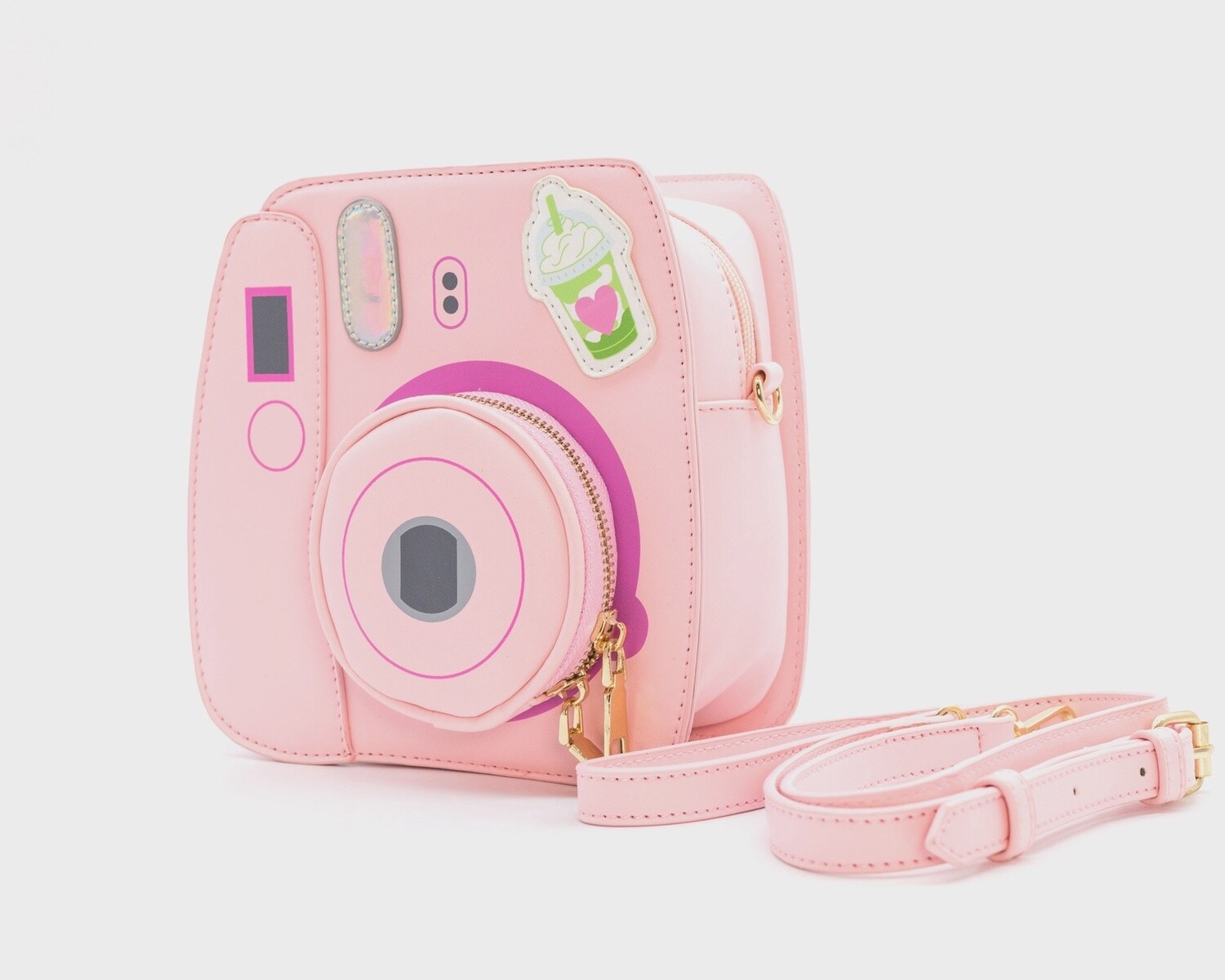 Oh Snap Instant Camera Handbag  - Pretty Pink