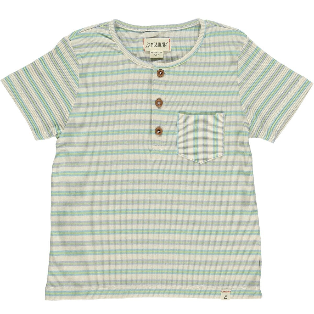 Dodger Striped Ribbed Tee