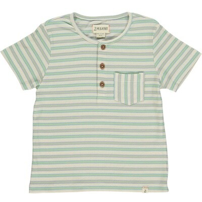 Dodger Striped Ribbed Tee