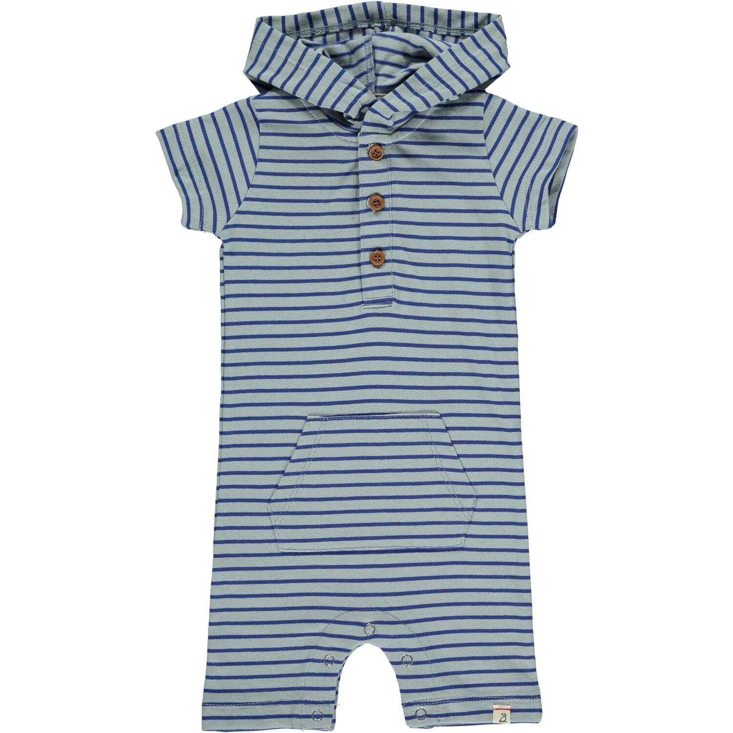 CHARLIE (HB1206e)  Grey/Royal Striped
