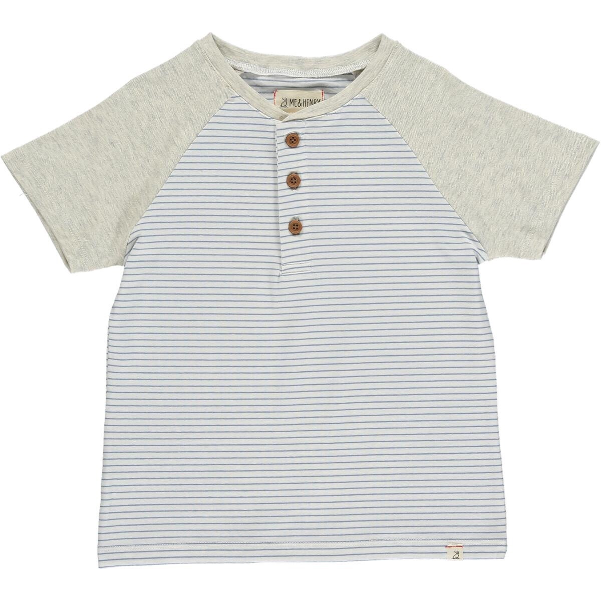 Blue/White Striped T Shirt