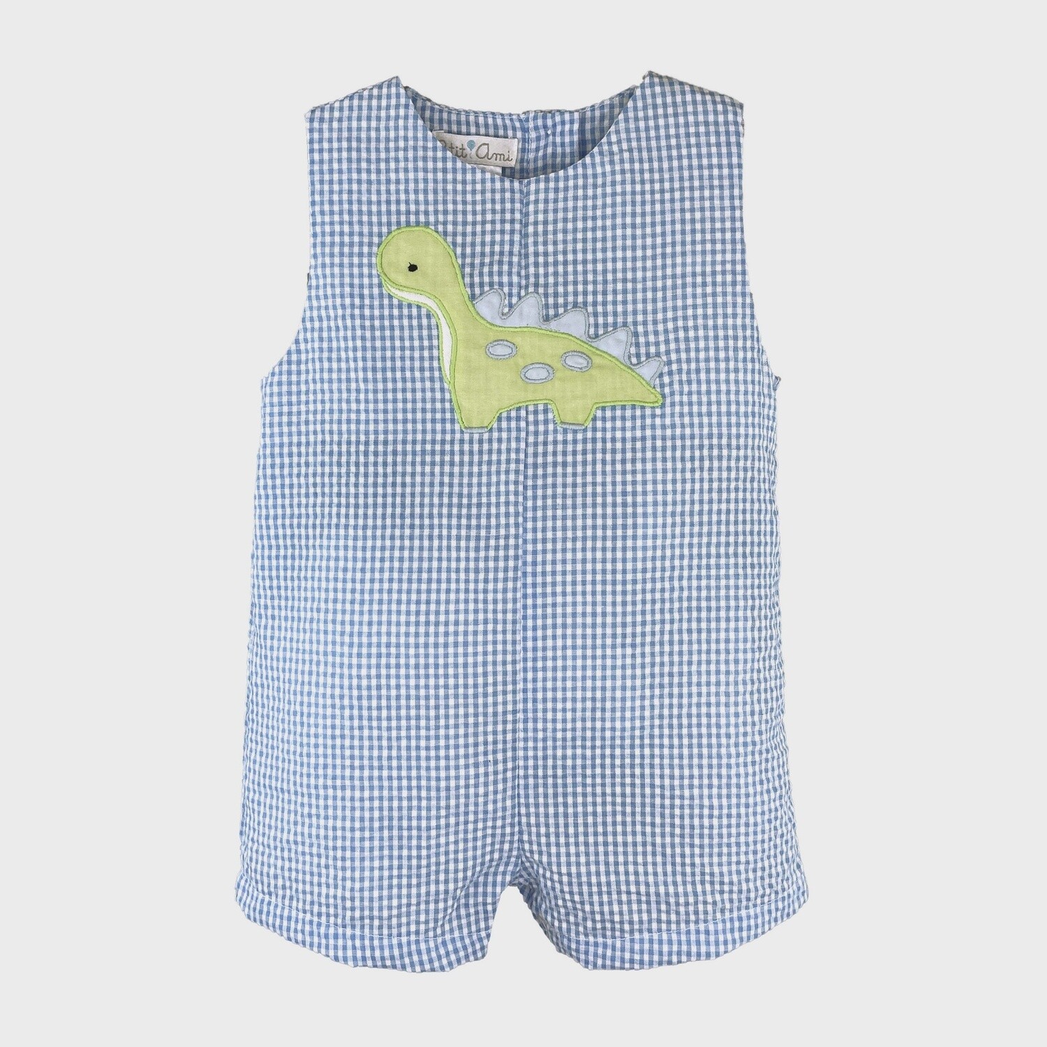 Dinosaur Applique Sunsuit