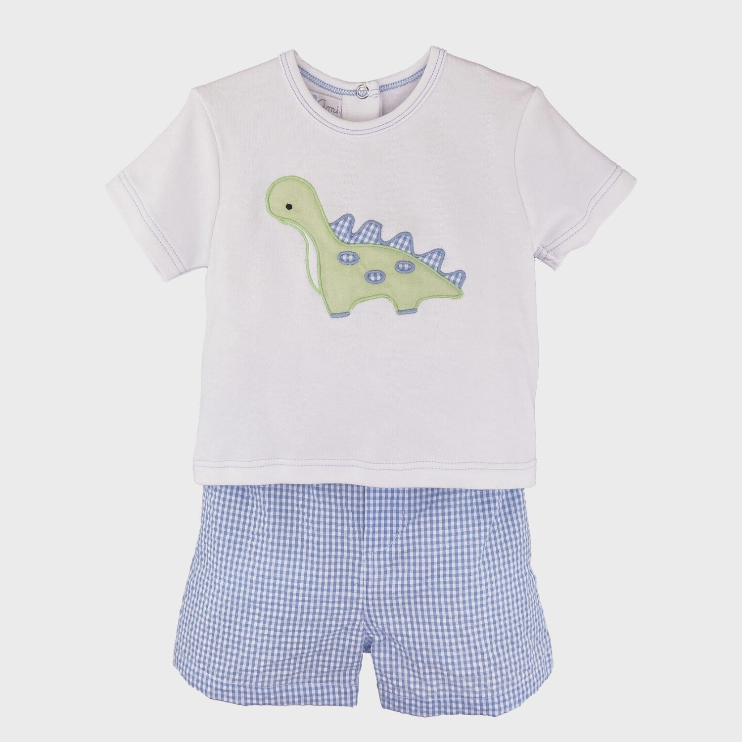 Dinosaur Applique Shirt &amp; Short Set