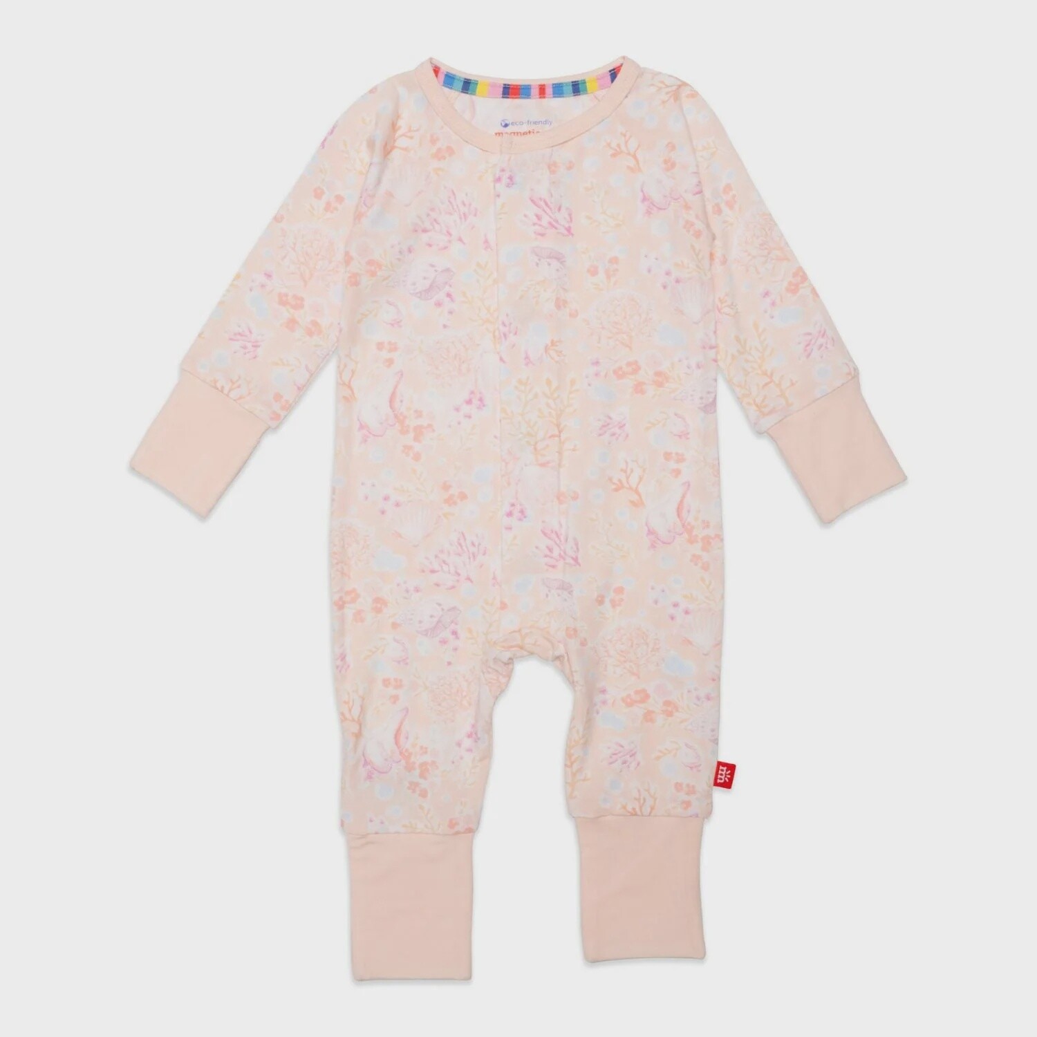 Coral Floral Magnetic Modal Coverall