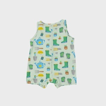 Garden Tools Shortie Romper