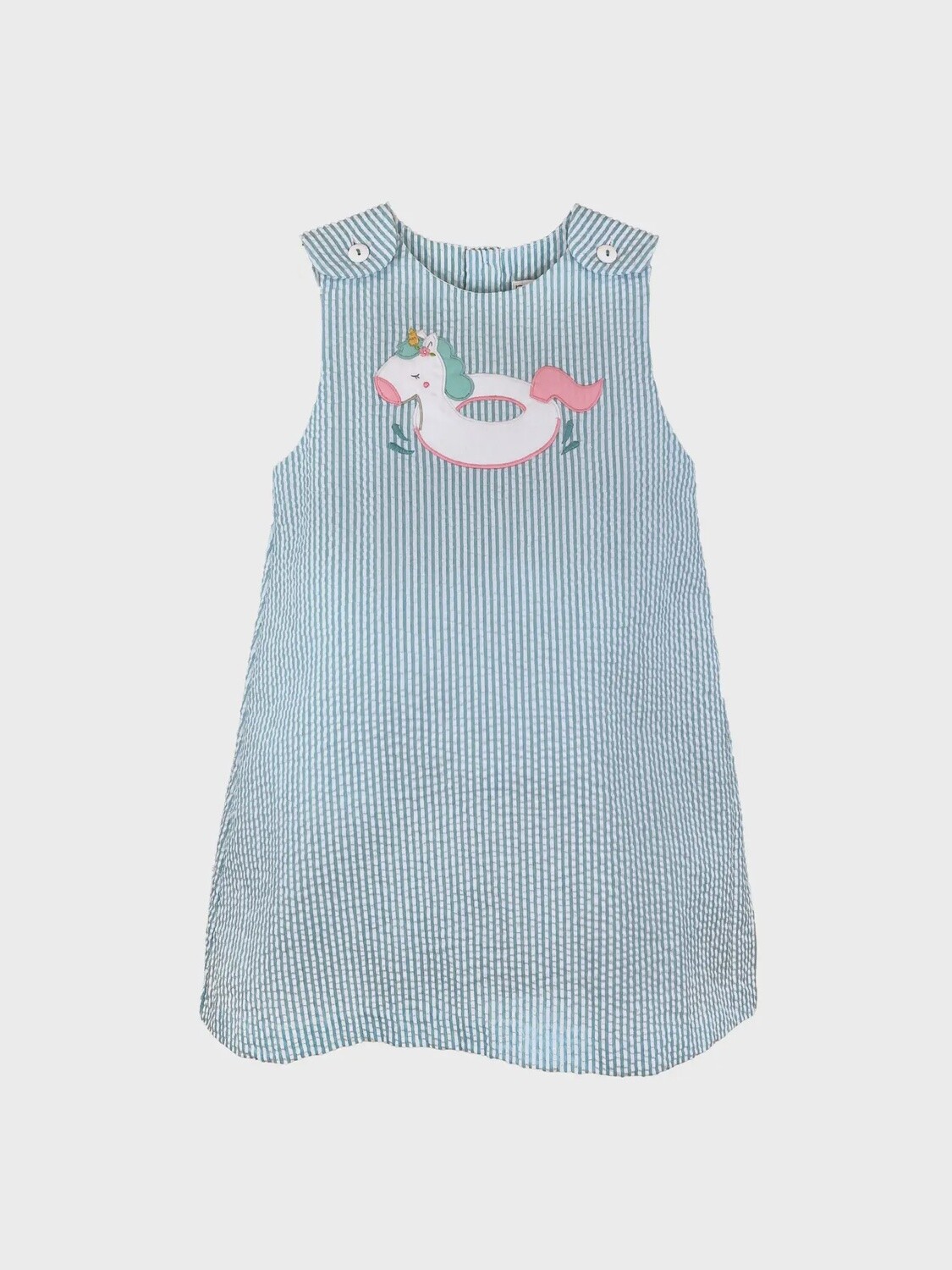 Unicorn Appliqué  Dress