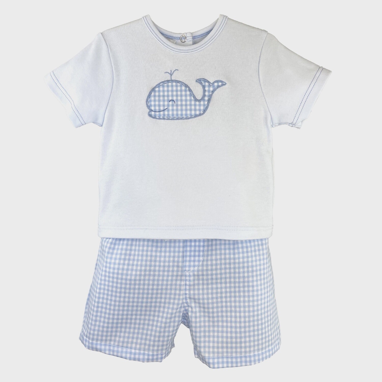 Whale Applique Shirt &amp; Short