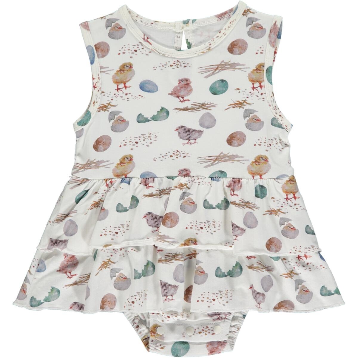 Spring Chicks Ruffled dress (TB207F)