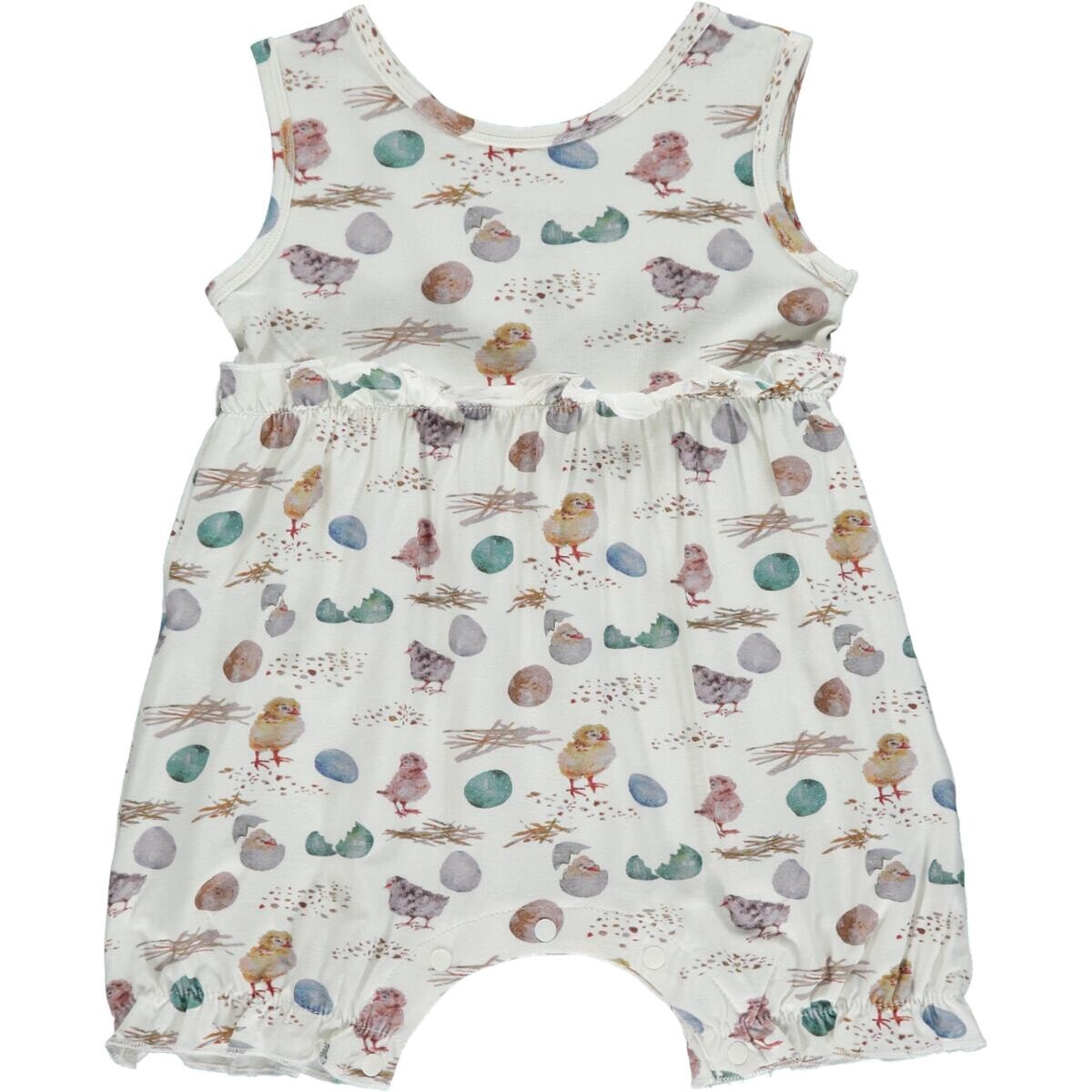 Spring Chicks Ruffle romper (TB210F)