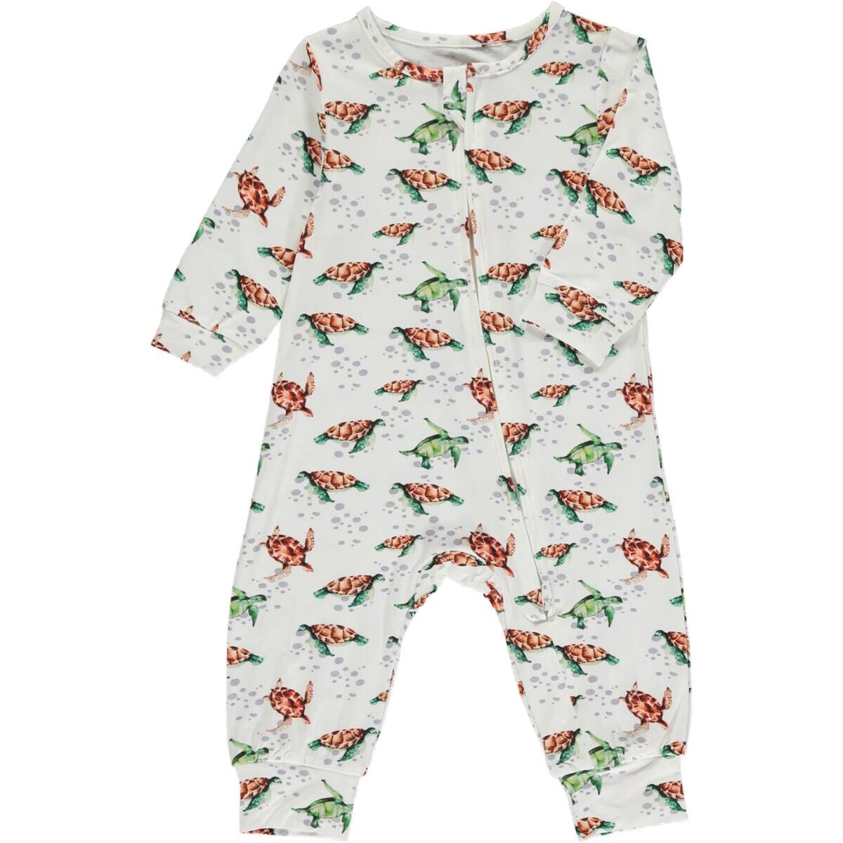 Nautical Sea Turtles Long romper (TB211B)