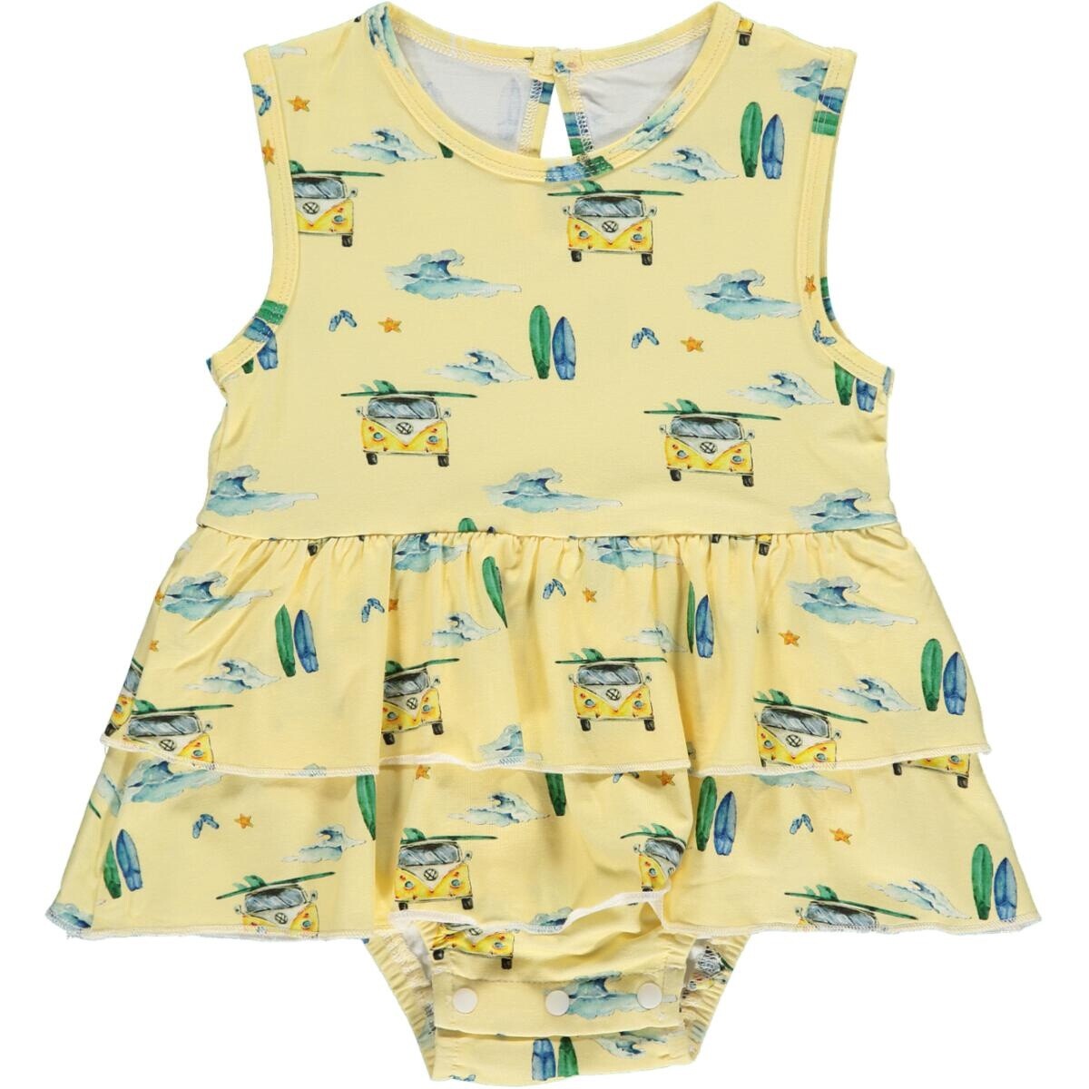 Summer Surfing Ruffled dress (TB207K)
