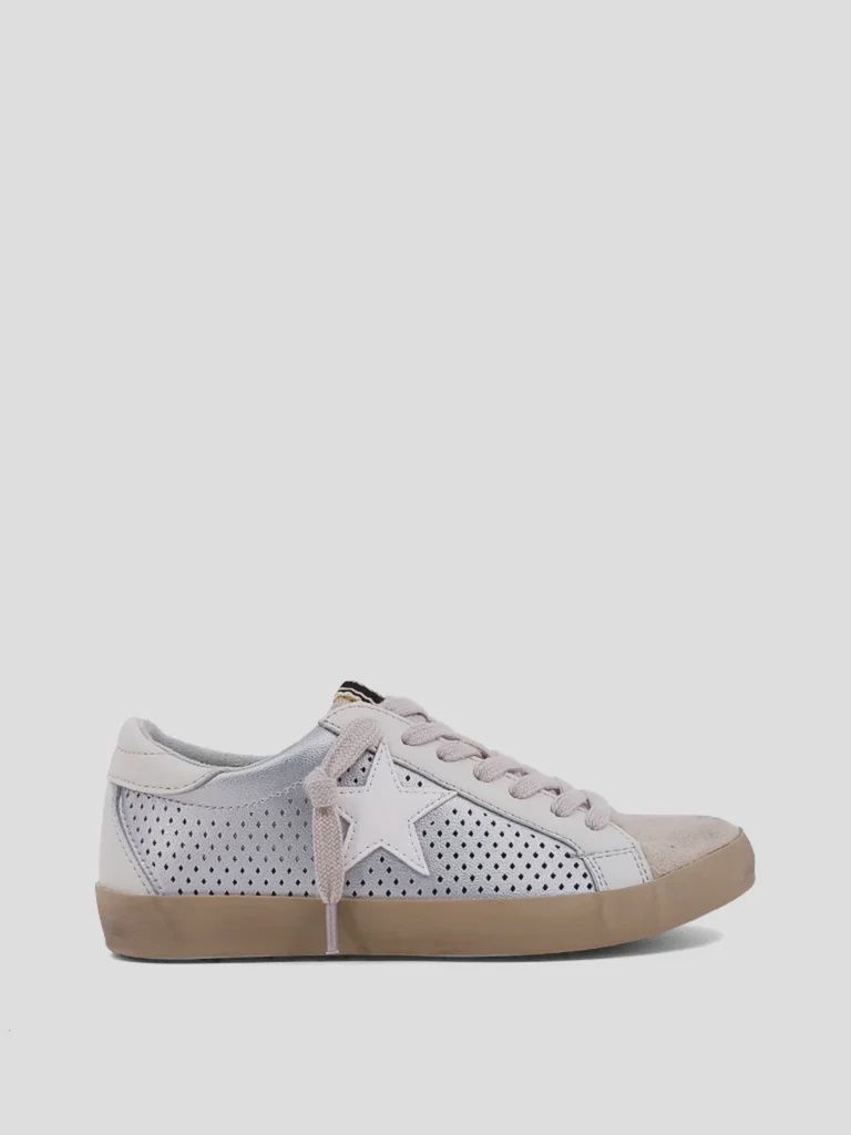 Paula Kids 051 Silver Perf Shoes