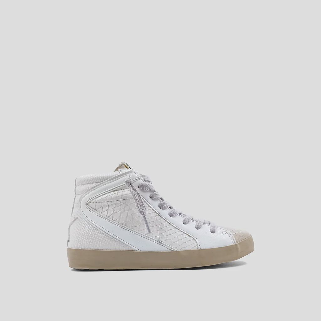 Rodney Toddler/Kids 123 Off White Snake Shoes