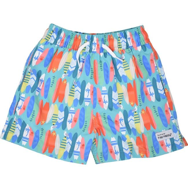 Surfing Safari Wesley Swim Trunks with Mesh Liner