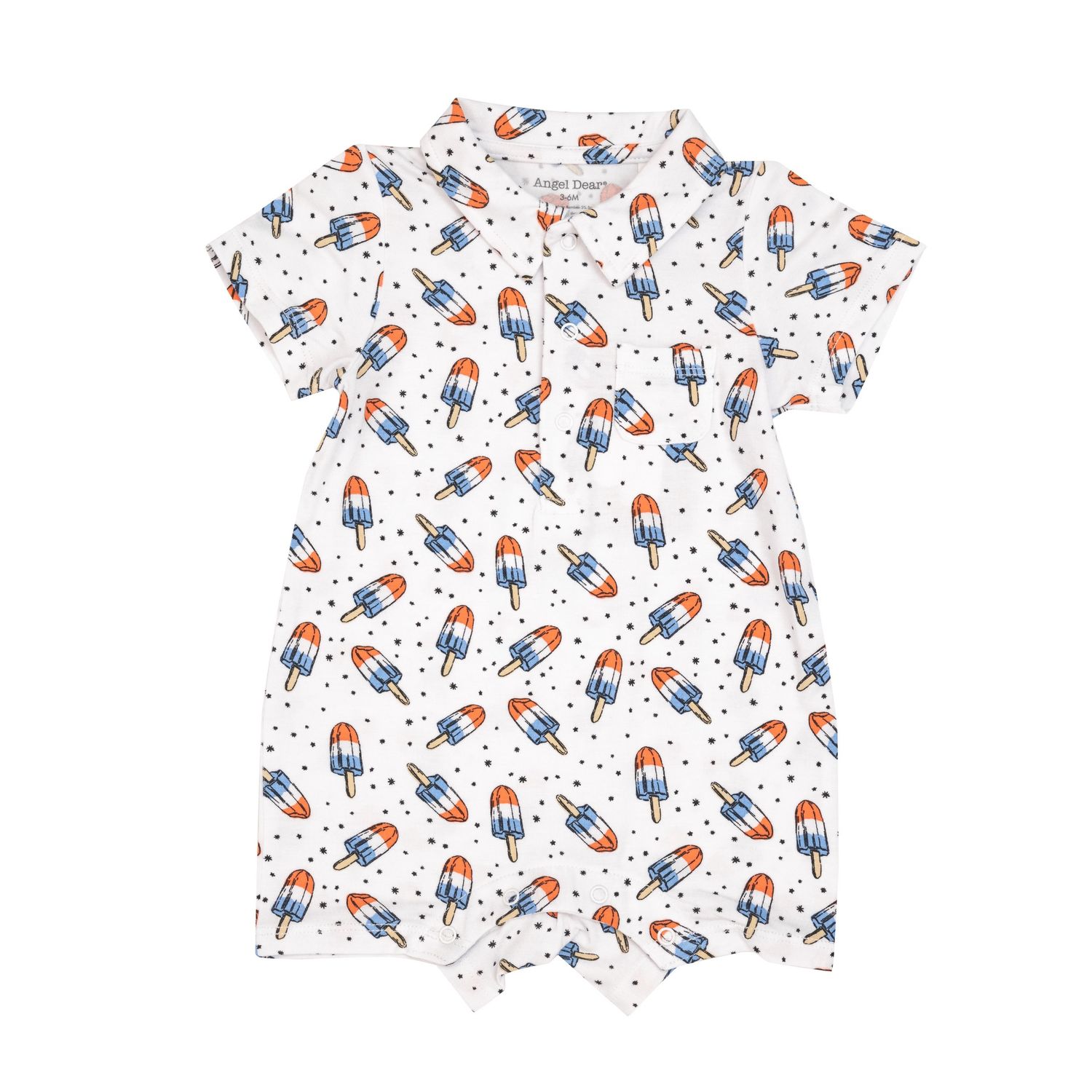 Red, White, &amp; Blue Popsicle Romper