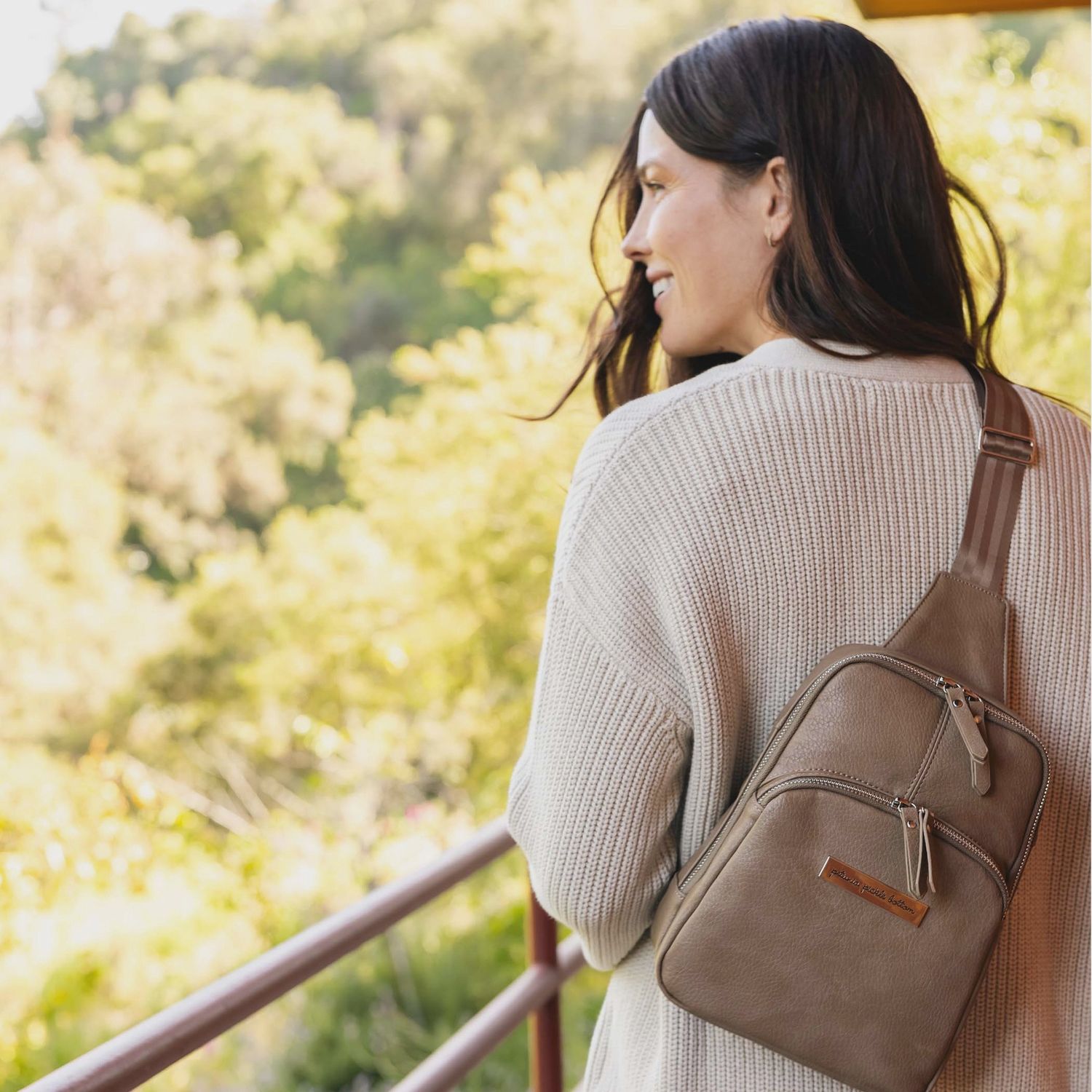Criss-Cross Sling- Mink