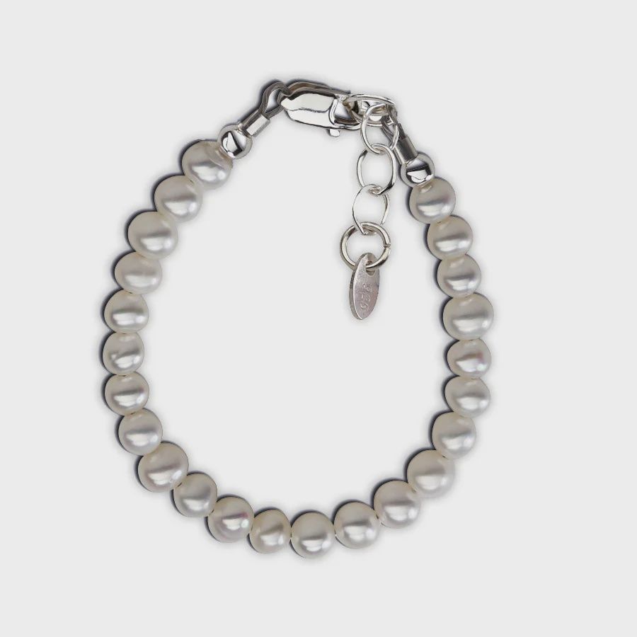 Sterling Silver Freshwater Pearl Girl Bracelet