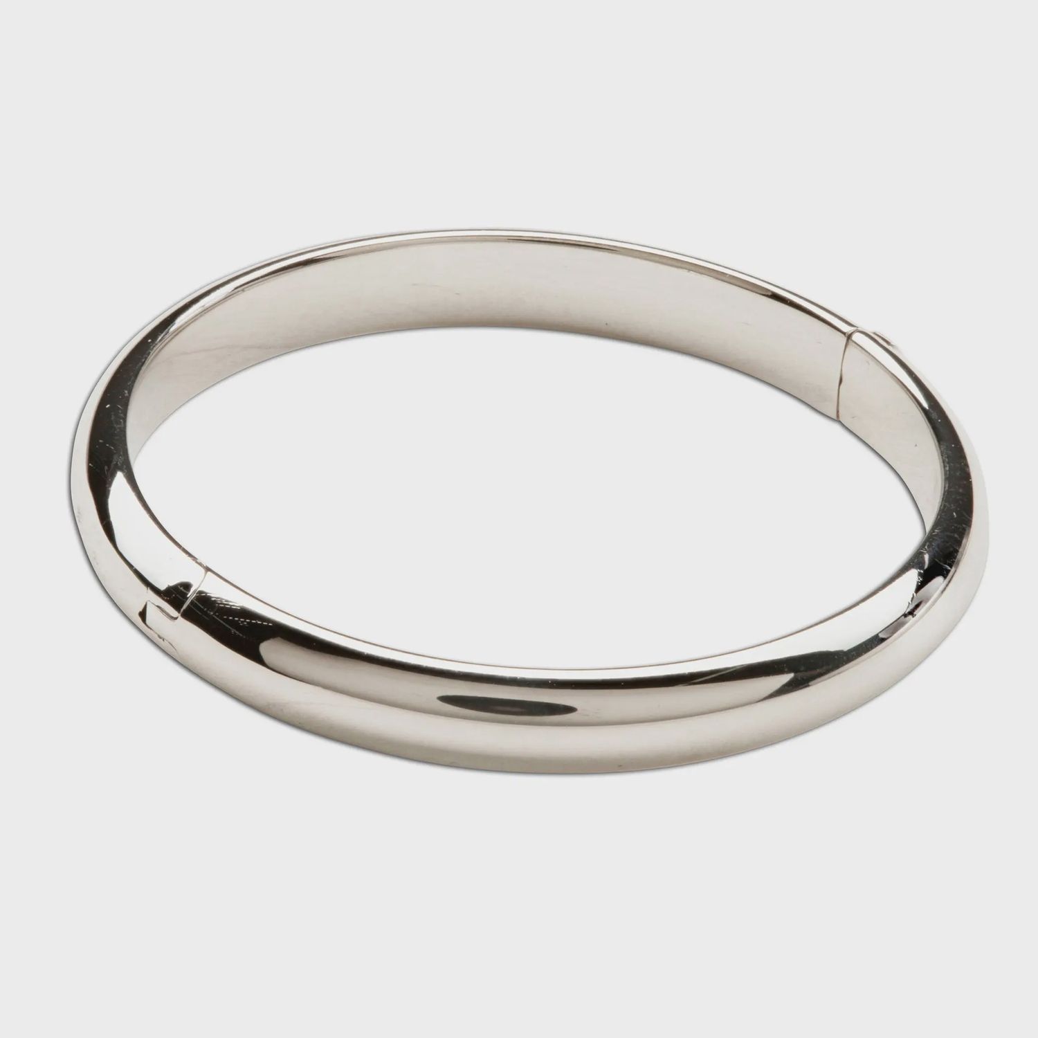 Classic Silver Bangle Bracelet (small 0-12M)