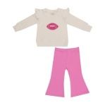 Pink Football 2 pc Set