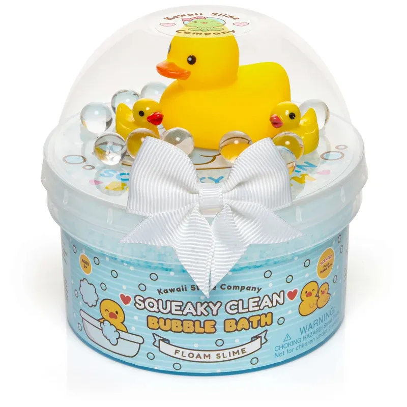 Squeaky Clean Bubble Bath Floam  Slime