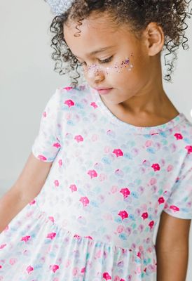 Mermaid Scales Twirl Dress