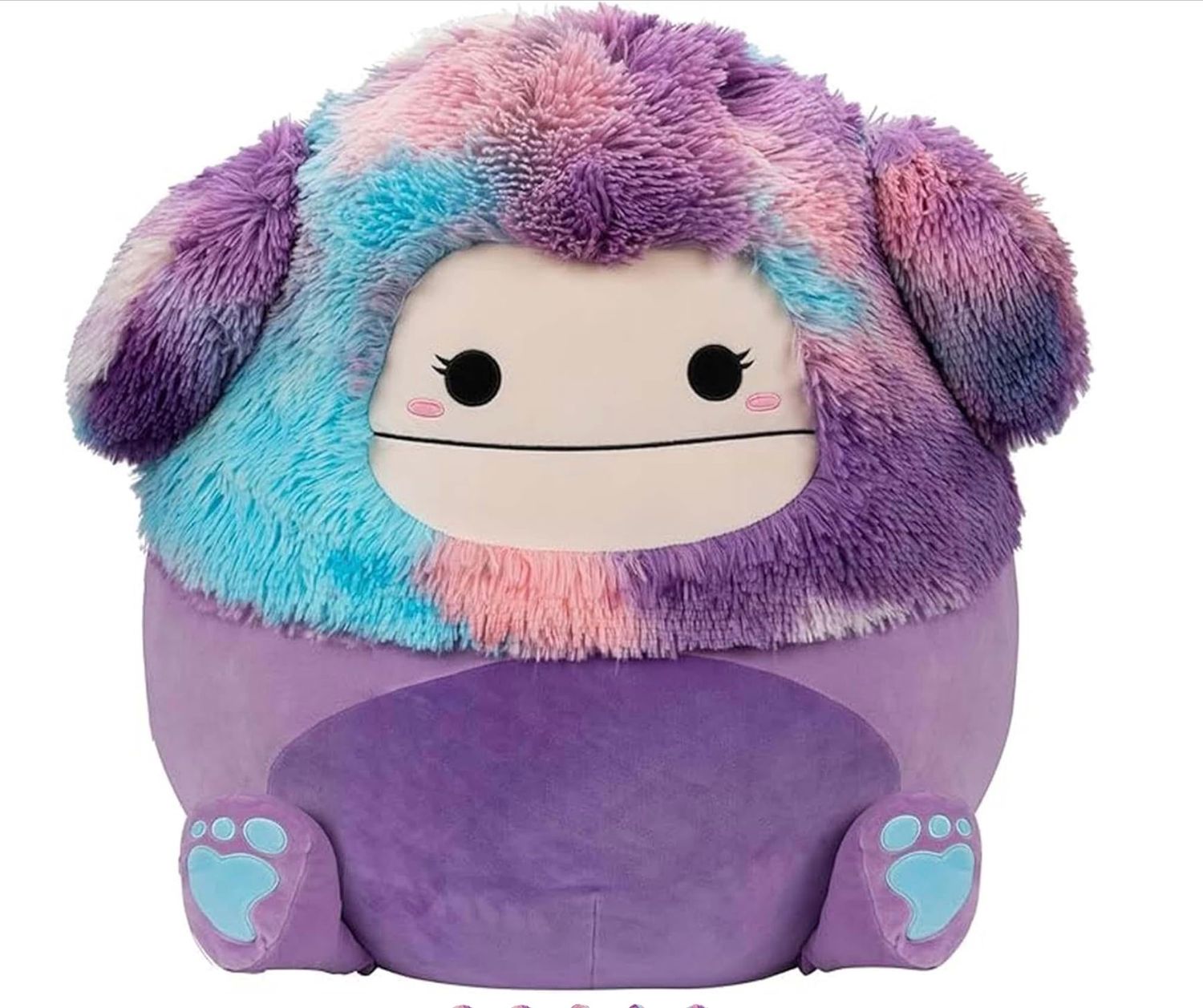 Squishmallow Eden the Purple Bigfoot