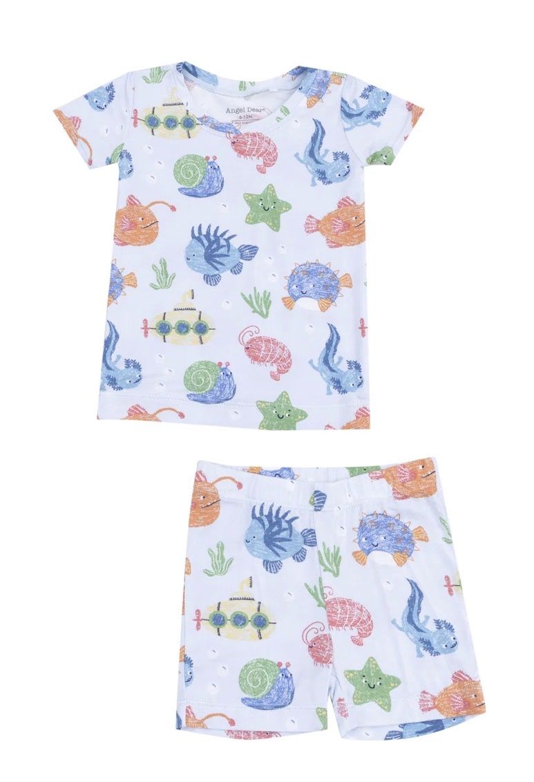 Cute Ocean Creatures Lounge Wear Set