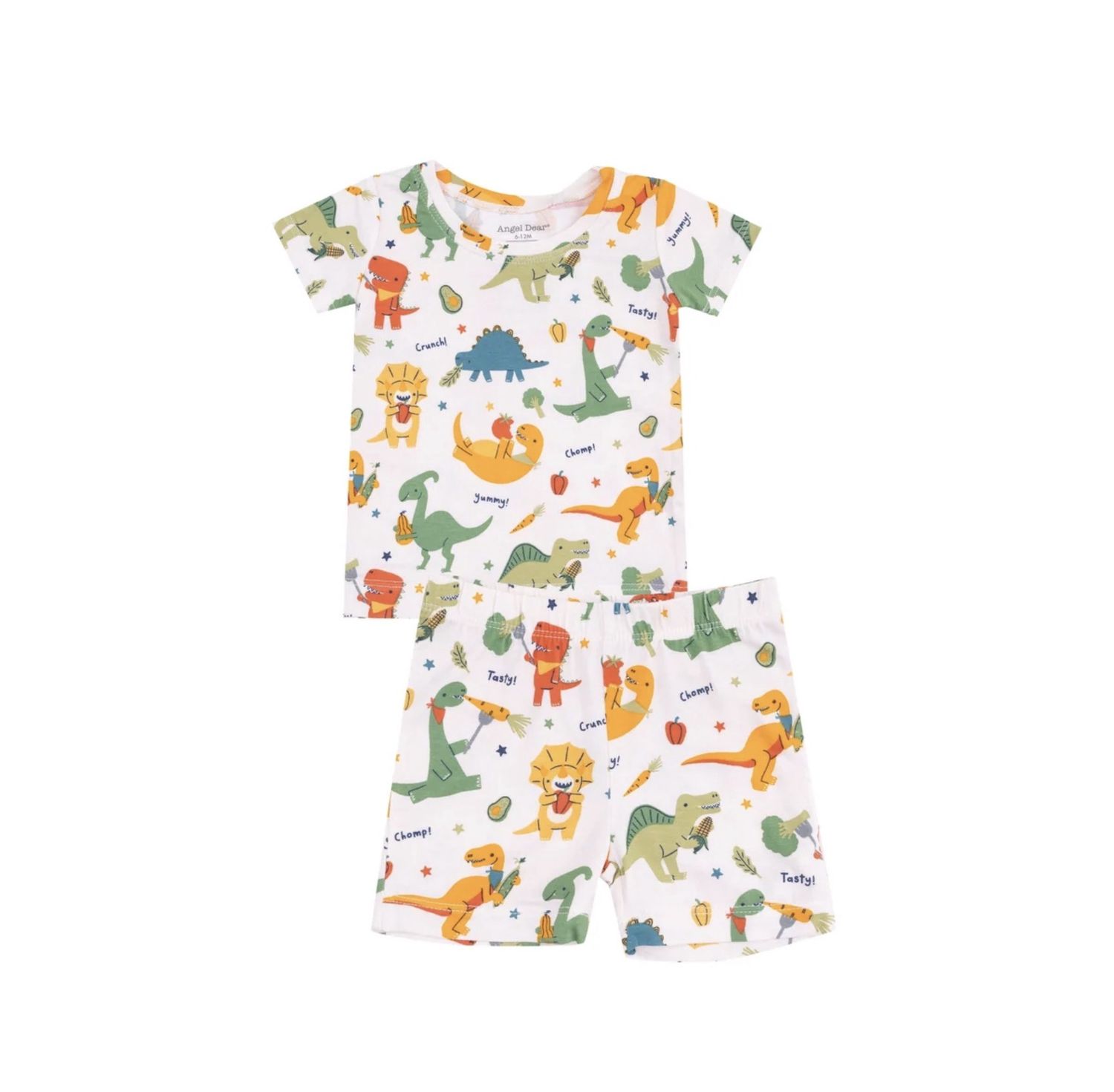 Veggie Dinos Loungewear Short Set