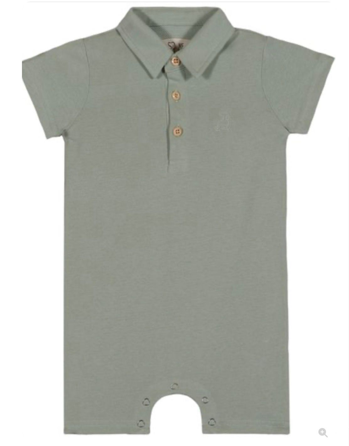 Sage Polo Romper HB1208D