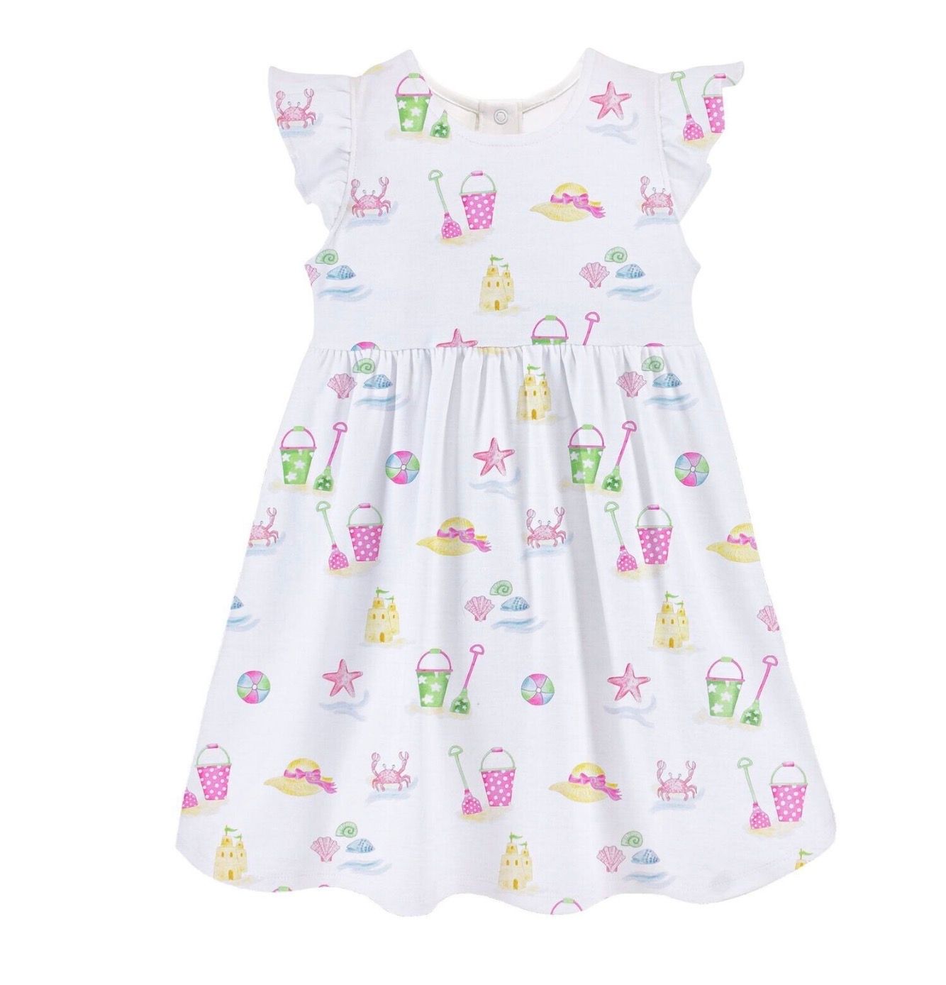 Seaside Fun Toddler Dress W/Ruffle DRE11083