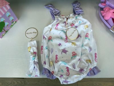 Sea Friends - Girl Bubble W/Headband BUB17135
