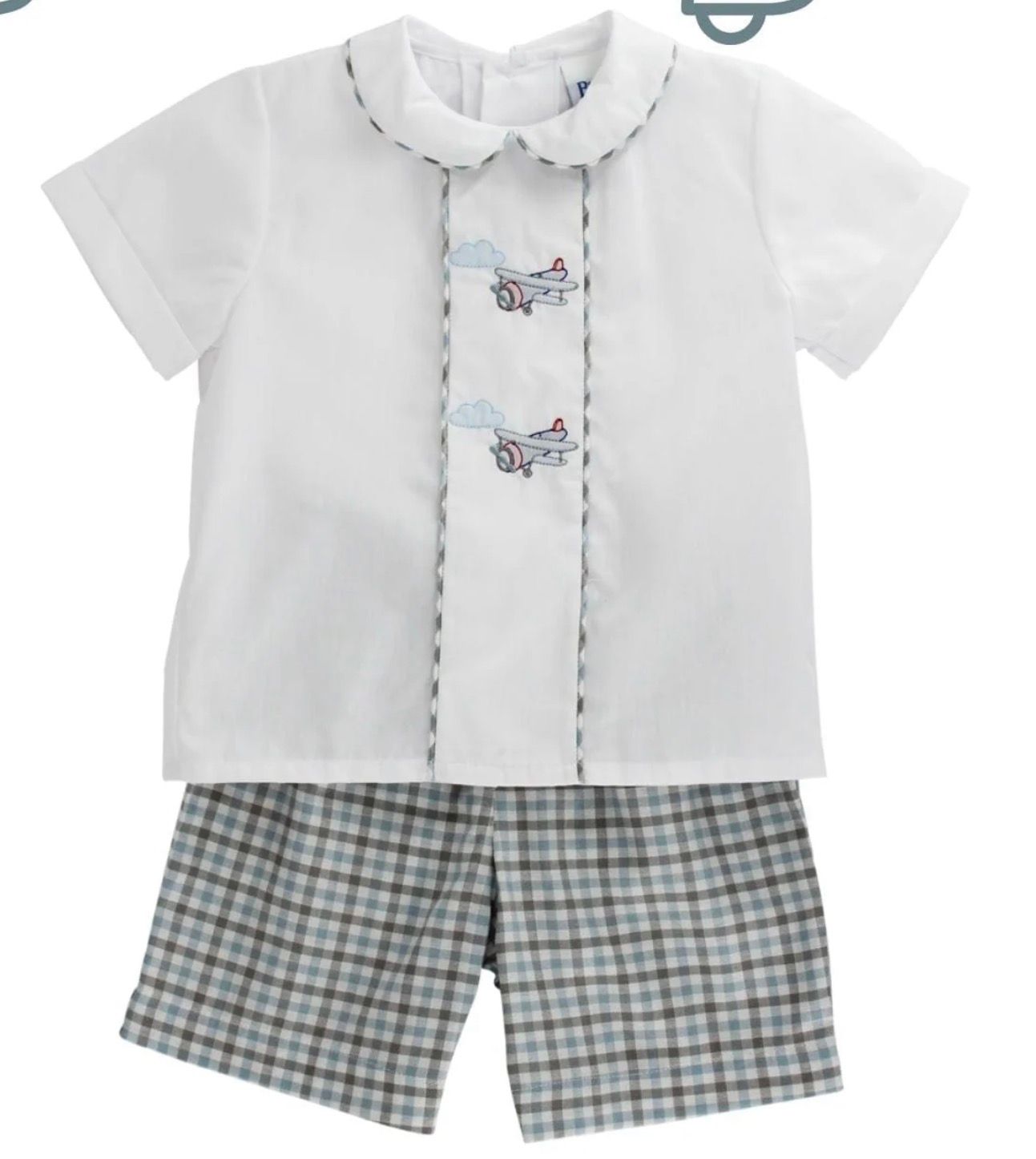 Biplane Dressy Short Set