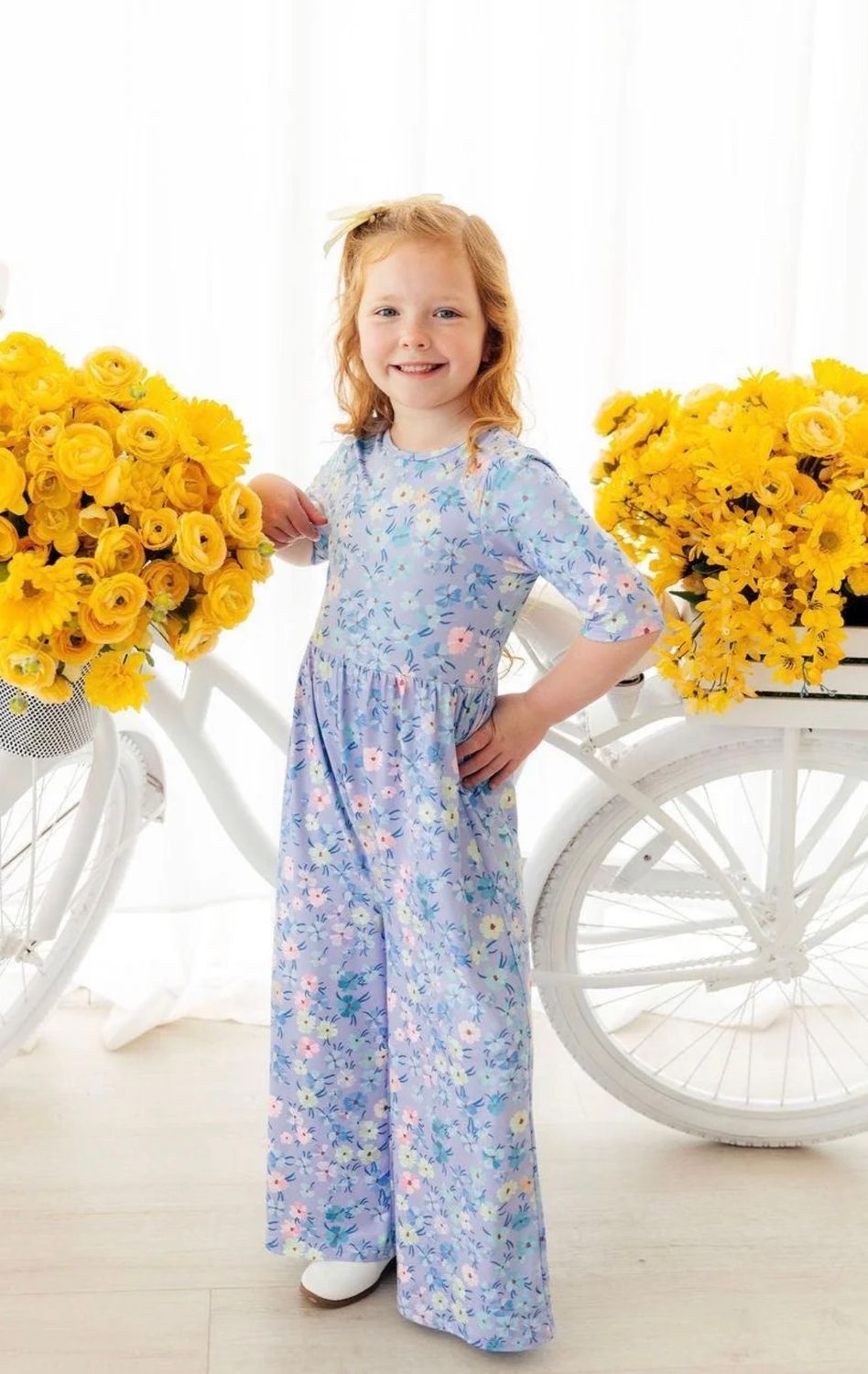 Petal Party Wide Leg Jumpsuit
