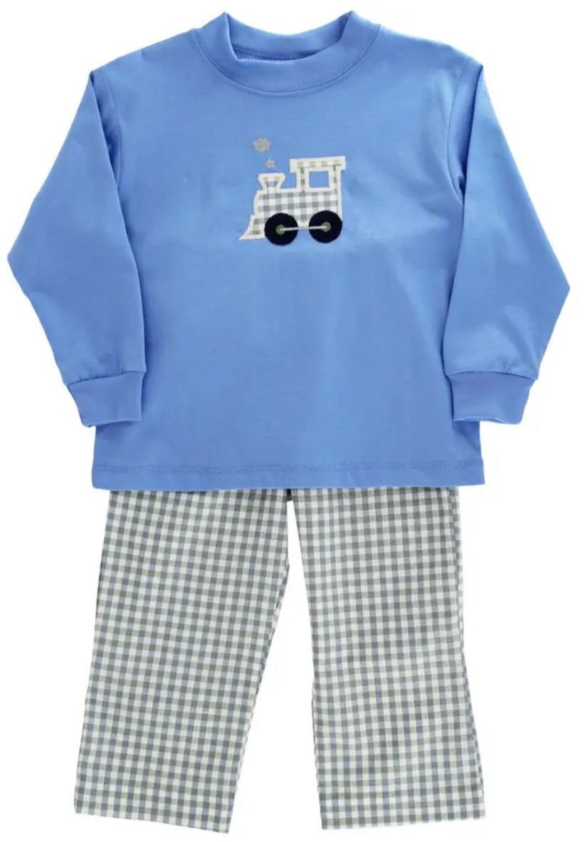 Little Locomotive Pant Set