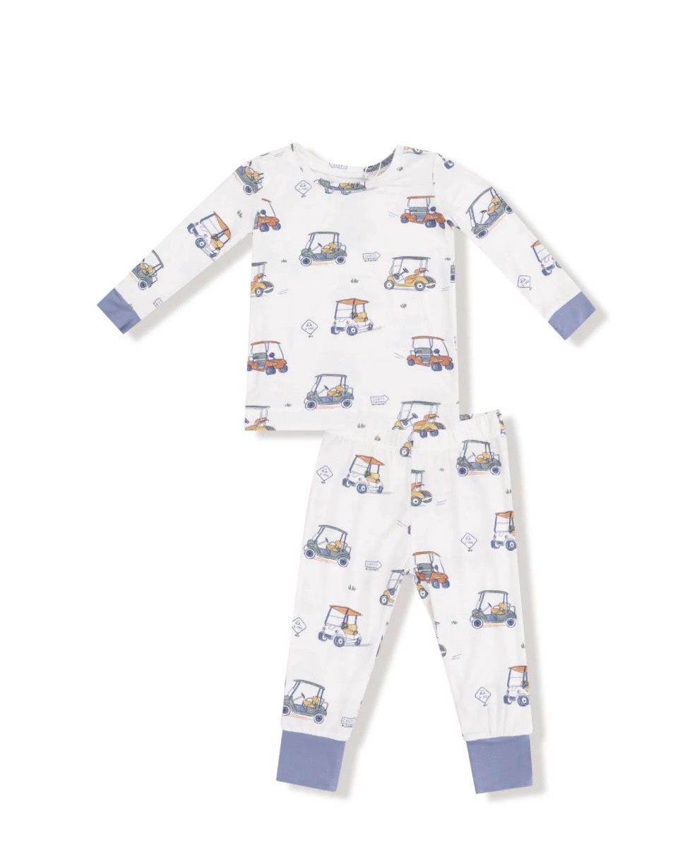 Zooming Golf Carts L/S Loungewear Set