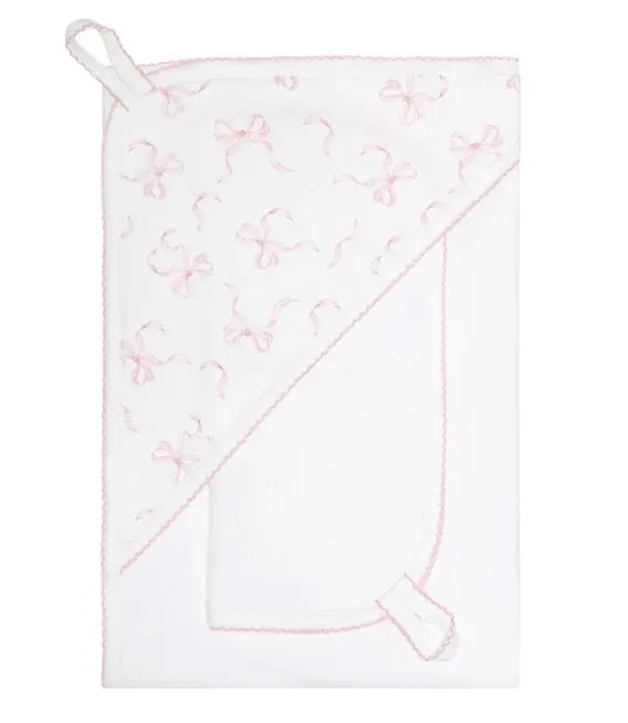 Charming Bows Print towel