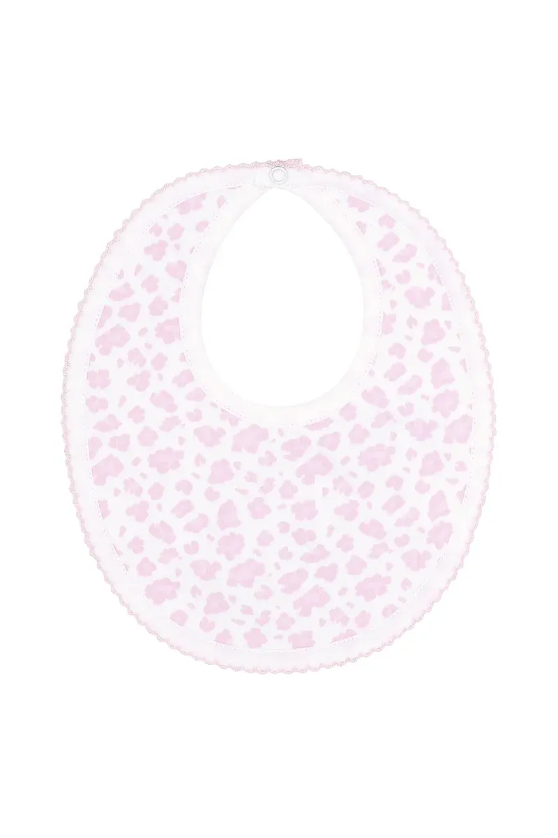 Pink Cheetah Print Bib