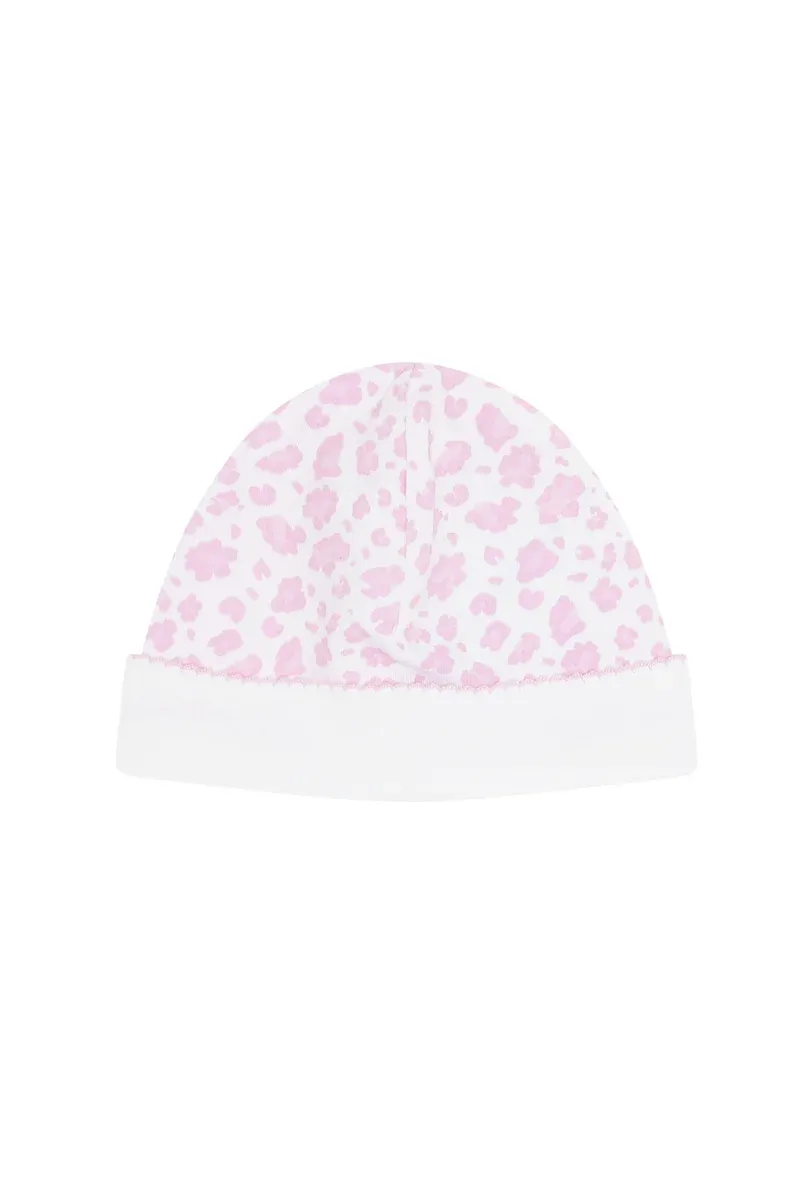 Pink Cheetah Print Hat