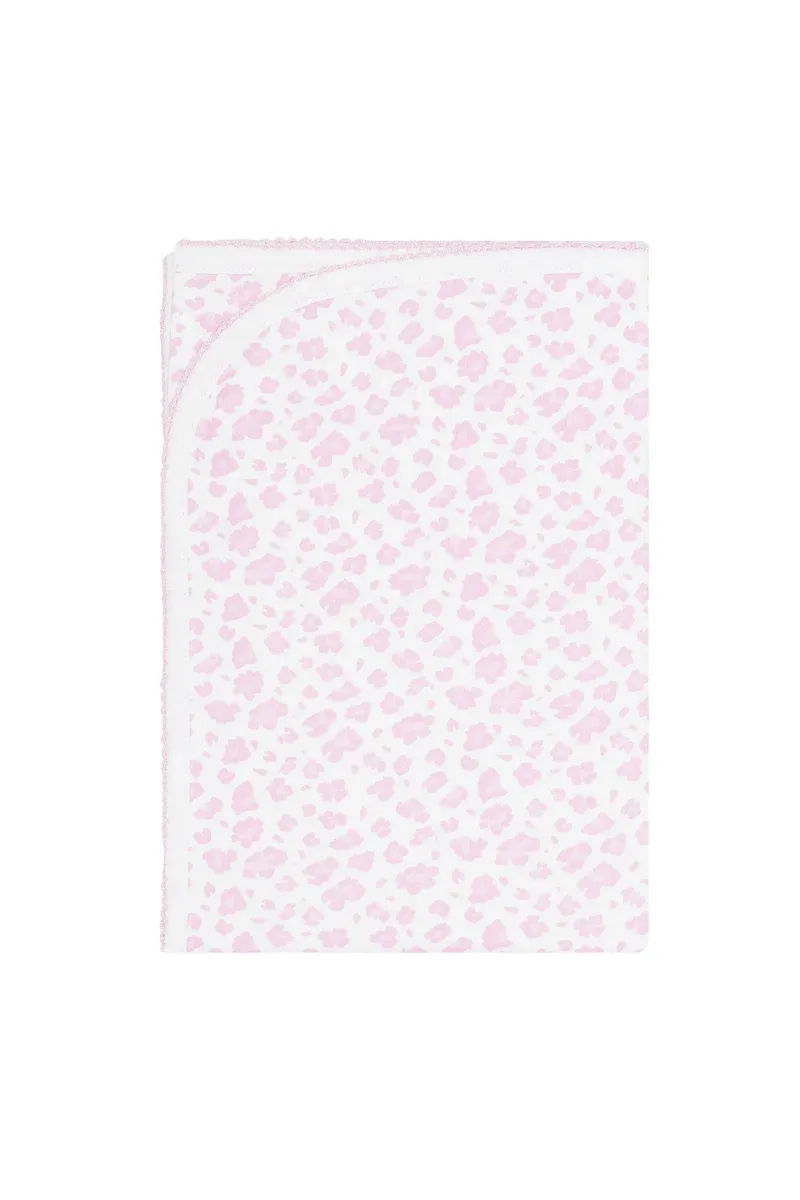 Pink cheetah Print Blanket